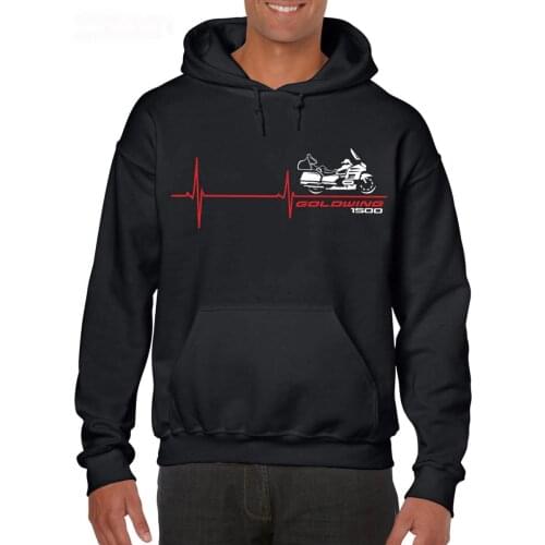 MenS Lastest 2019 Japan Motorcycle GOLDWING GL1500 Battito Cuore hoodies sweatshirt