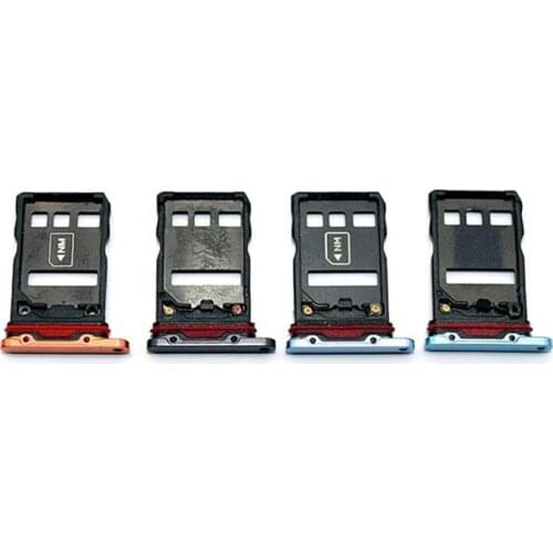 P30Pro SIM Card Slot For Huawei P30 Pro Card Adapters Socket Holder Tray Phone Chip Drawer Replace Housing Repair Parts