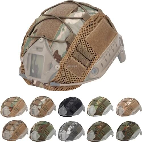 Tactical Helmet Cover for Fast MH PJ BJ Helmet Airsoft Paintball Army Helmet Cover Military Accessories