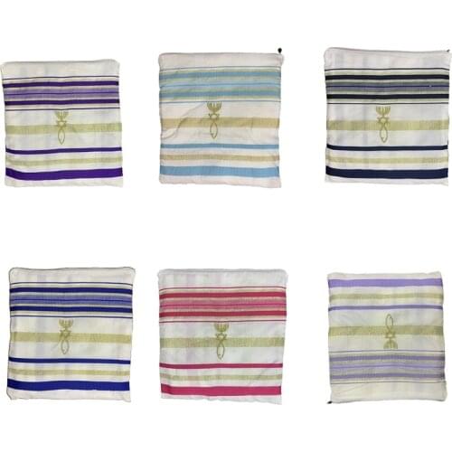 Tallit Prayer Shawl For Women Purple Prayer Shawl For Men Bar Mitzvah Women Dropshipping
