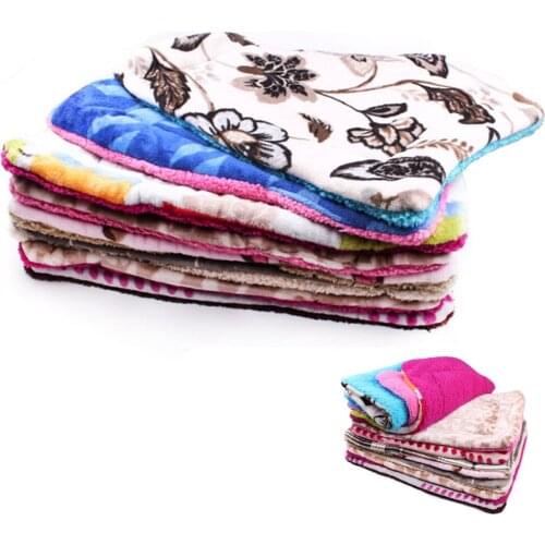Cat Warm Sleeping Cover Thickened Soft Flannel Blanket Winter Home Dog Bed Sofa Puppy Fleece Pet Pad Mat Mattress Cushion