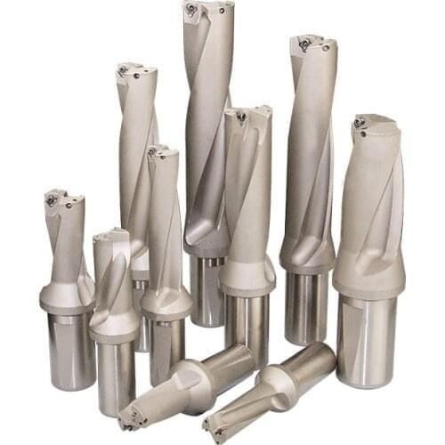 U drill C20-3D15-48WC03 C25-3D20-63WC03 3D depth,fast drill,Indexable bit,for Each brand WC series blade,Machinery,Lathes,CNC