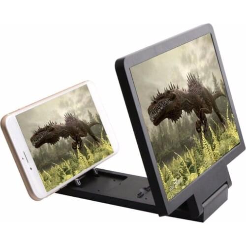 Universal 3D Phone Screen Magnifier HD Video Amplifier Stand Bracket For Mobile Phone Screen Expander Magnifying Phone Holder