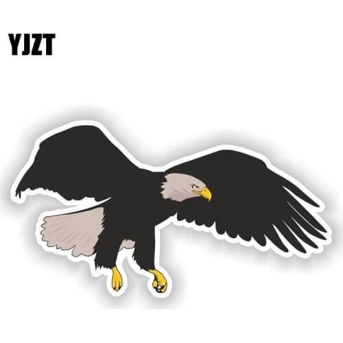 YJZT 15.9CM*8.5CM Car Styling Eagle United States Military Aviation Decal Car Sticker 6-1704