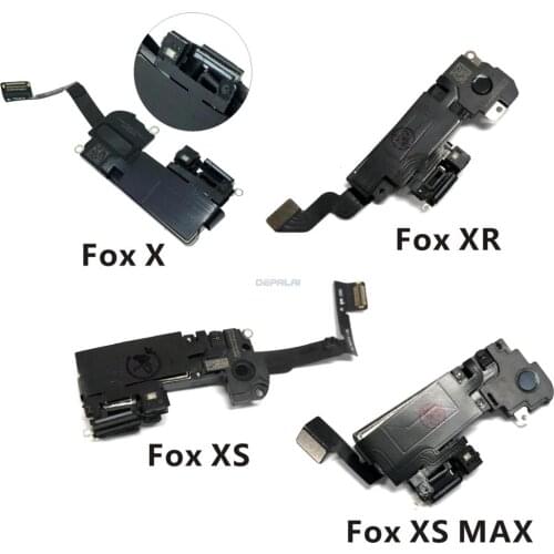 Replacement Parts for iPhone XS Max XR X Ambient Proximity Light Sensor Flex Cable Ribbon with Ear Speaker for iPhone XR