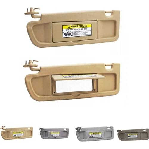 Auto Sun Shield With Glass Mirror Left Car Driver Side Sun Visor For Honda Civic Coupe Sedan 2006 2007 2008-2011 83280-SNA-A01ZA