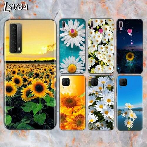 Summer Daisy Sunflower For Huawei Y9S Y6S Y8S Y9A Y7A Y8P Y7P Y5P Y6P Y7 Y6 Y5 Pro Prime 2020 2019 2018 Phone Case