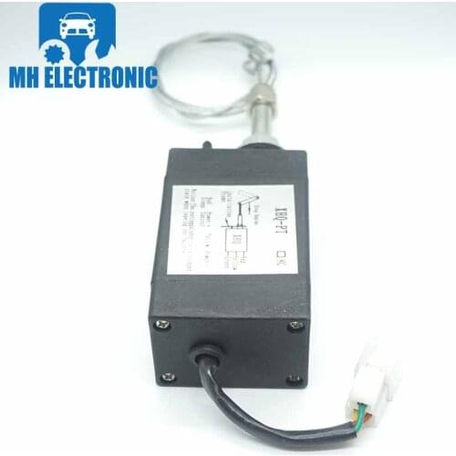 MH Electronic Power On/Off Pull Type XHQ-PT Diesel Engine Flame Out Device Engine Stop Solenoid 12V for Generator Spare Parts