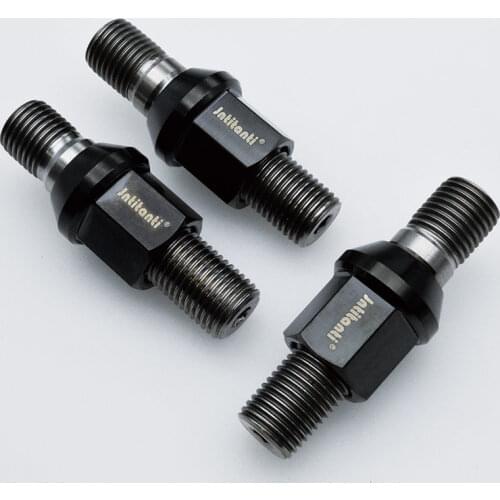 Jntitanti Supply High strength black Gr5 titanium wheel stud M14*1.25*78mm and wheel nut M14*1.25*27mm