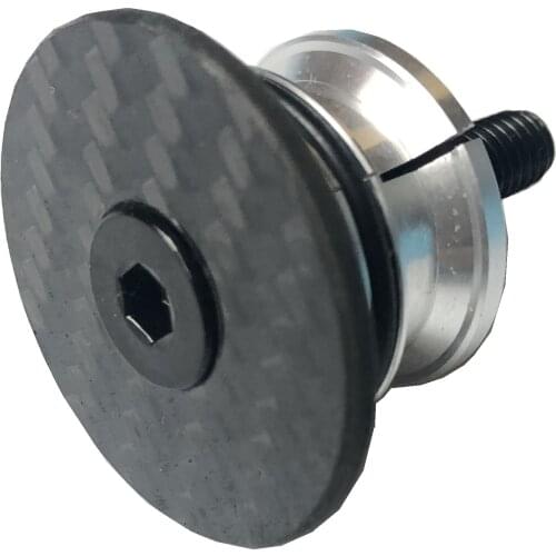 Compression plug Compressor expander Star Nut steerer Stem Expanding carbon fiber cover long large size Headset top cap