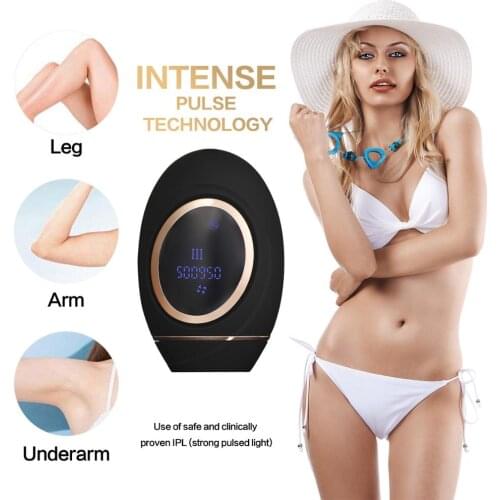 IPL epilator mini hair removal instrument LCD monitor permanent hair removal gentle and painless