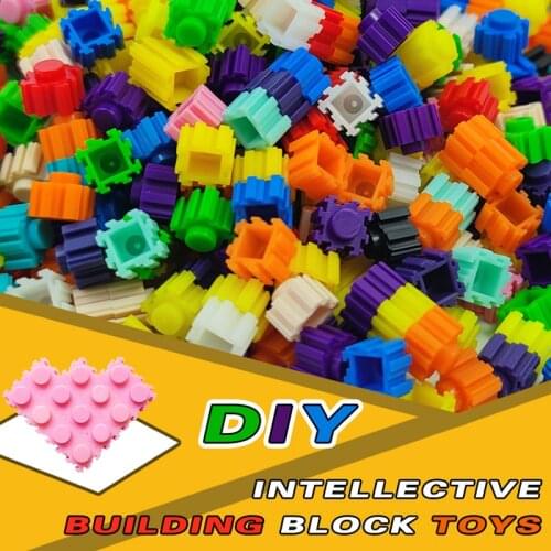500/1000Pcs Micro Mini Diamond Building Blocks 8*8MM DIY Creative Small Bricks 3D Model Bricks Toys For Children Kids Gifts