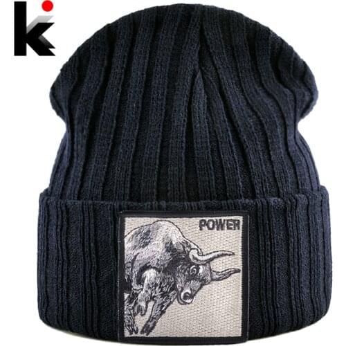 Fashion Skullcap Men Outdoor Streetwear Skullies Beanies Women Knitted Hip Hop Hat Boys Girls Kpop Bonnet Cap Black Knit Beanie