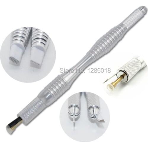 100pcs/lot New Arrival Bladeholder Microblading tool Tebori pen permanent makeup manual tattoo eyebrow microbalding pen