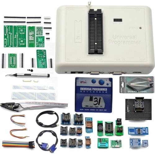 Upmely Original RT809H Software+35 Items WITH CABELS EMMC-Nand FLASH Extremely Fast Universal Programming Calculator Special