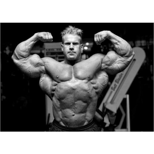 Jay Cutler Muscle Bodybuilding Art print Silk poster Home Wall Decor