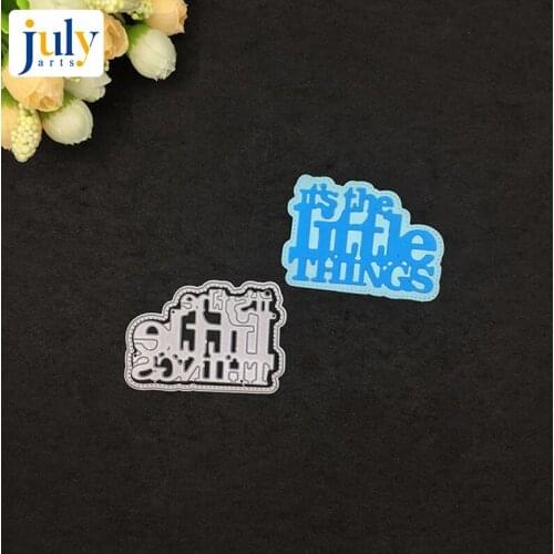 Julyarts Scrapbooking Dies Metal Knife Mold Silver Carbon Steel Material Knife Mold DIY Handwork Gift Embossing Craft Dies