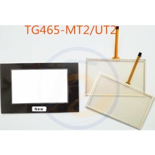 Touchwin TG465-MT2/UT2 TG465-MT Touch Screen Glass+Membrane Film for operation Panel repair~do it yourself, Have in stock