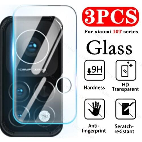 3PCS Full Cover Tempered Glass for Xiaomi Mi 10T Pro 5G Screen Protector Mi 10TPro Camera Glass Mi 10T Lite 10 T 10tlite Glass
