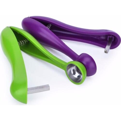 1PC Cherries Pitters Plastic Fruits Tools Fast Remove Cherry Seed Removers Enucleate Keep Complete Cherry Seed Tools OK 0247