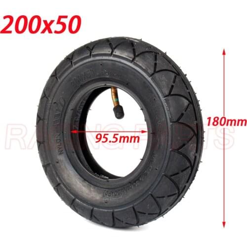 High Quality 200x50 Inner Outer Tire 8 Inch Mini Electric Scooter Tyre Electric Vehicle 200*50 Tire Accessories