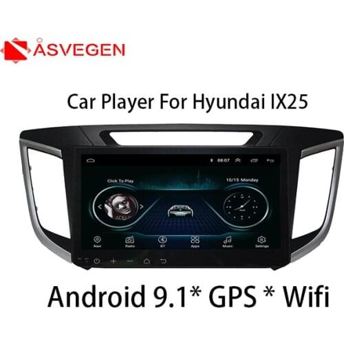 10.2 Inch Car Stereo Player For Hyundai IX25 Android Car Multimedia Player GPS Audio Radio Stereo Navigation