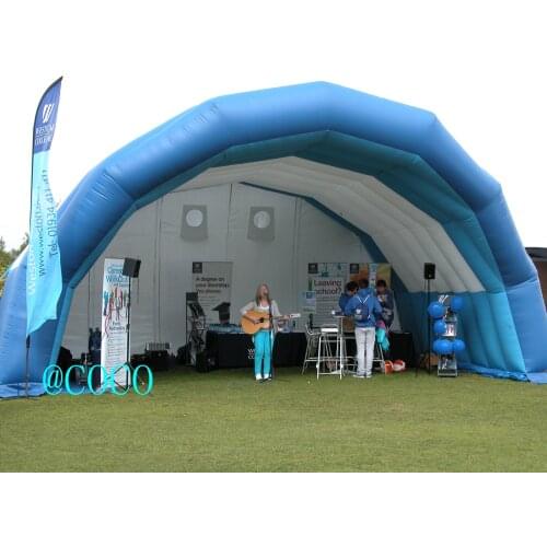 Free shipping to door,inflatable stage tent, giant inflatable stage cover marquee outdoor tent concert dome tent