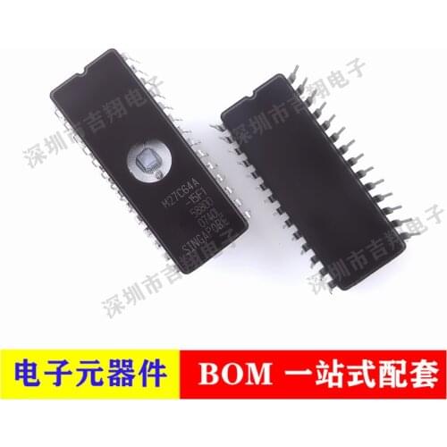 Free shipping 10pcs/lot M27C64A-15F1 EPROM CDIP-28 IC