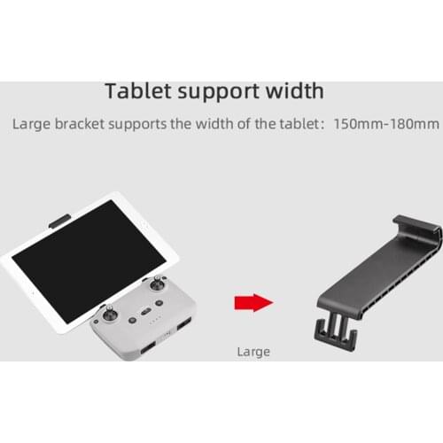BRDRC Tablet Extension Bracket Holder Stand Mount Extender for DJI Mavic Air 2 2S Mini 2 Drone Controller Width Tablets