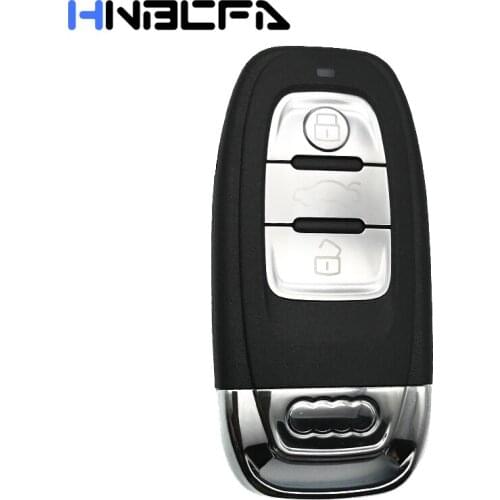 3 Buttons Smart Key Case Fob For Audi A4l A3 A4 A5 A6 A8 Quattro Q5 Q7 A6 A8 Car Remote Key Shell shell Cover