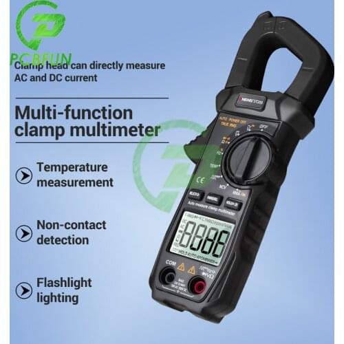 ST209 Digital Multimeter Clamp Meter 6000 Counts True RMS Amp DC/AC Current Clamp Tester Meters Voltmeter Auto Range