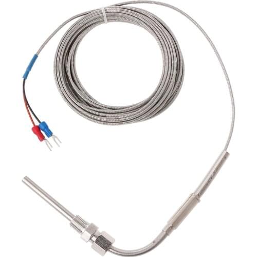-100~1250°C Stainless Steel EGT Temperature Sensors Thermocouple K Type For Motor Exhaust Gas Temp Probe 1m/2m/3m/4m/5m