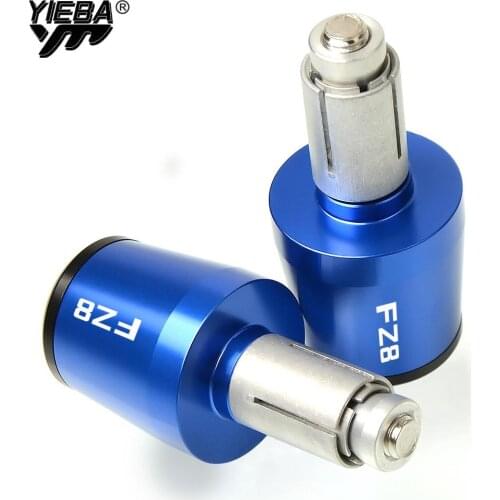 FZ8 7/8" 22MM CNC Motorcycle Handlebar Grips Ends Handle bar ends Hand Bar Ends Cap For YAMAHA FZ1 FZ6 FAZER FZ6R FZ8 FZ-07