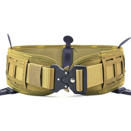 Best Selling Tactical Belt TMC Laser Cutting Molle Girdle Multi-function Military Outdoor Expansion Sports Hunting Accessories