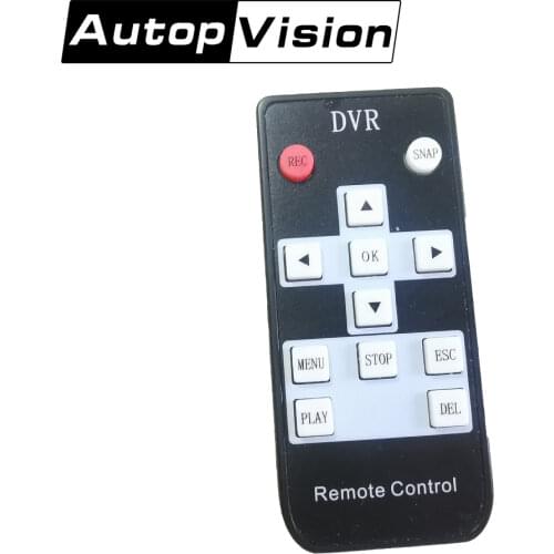 Mini controller for white 1CH DVR or 2CH DVR,remote control for DVR,with infrared led