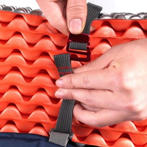 Multifunction Black Hook Loop Fastening Strap for Bundling Luggage, Tents, Backpacks