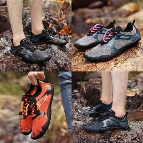 Sports new Men women shoes Outdoor Knit Mesh Breathable Casual Shoes Casual Light Hiking Shoes Ladies Beach Swimming Shoes Gym