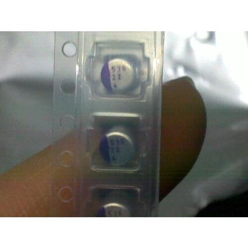 Original new 100% 4V22UF 4*5.5 SMD solid state capacitor 4SVP22M (Inductor)