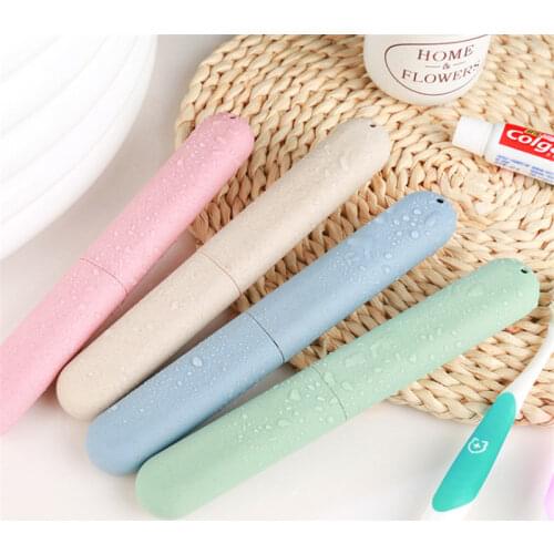 Portable Travel Camping Toothbrush Tube Box Cover Water Filter Anti-dirty Bathroom Accessories Fashion Packaging Storage Box