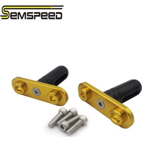 Semspeed for Yamaha XJR FJR 1300 XJ6 Universal Fog Light Bracket for Yamaha Front Fender Light Holder Motorcycle Light Bracket
