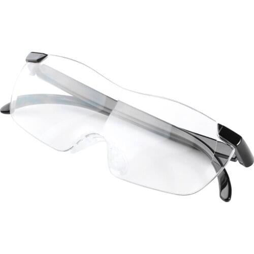 Head-mounted magnifying glass glasses for the elderly to read high-definition reading mobile phone wear with presbyopia