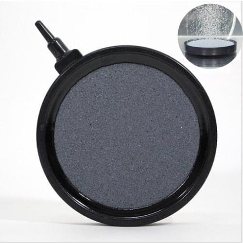 1 PC Ceramic Air Stone Koi Disc Large Fish Tank Bubble Tray Diffuser Disk Trim Oxygen Pump Fish Pond Hydroponic Airstone 4" 5"