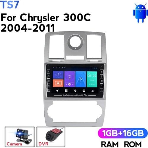 HD1280*720 Car Radio Navigation gps video Multimedia player Android For Chrysler Aspen 300C 2004 2005 2006 2007 2008 2009-2011