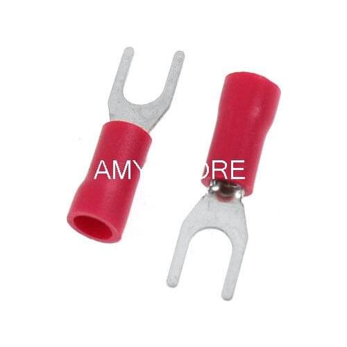 AWG 22-16 Furcate Pre Insulating Terminals for 4mm Dia Bolt SV 1.25-4