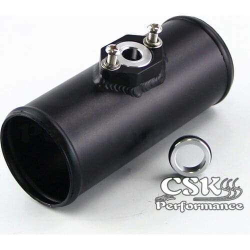 2.5" Flange Adapter Fits For Jetta Golf Beetle A4 MK4 1.8T Map Sensor Flange Black