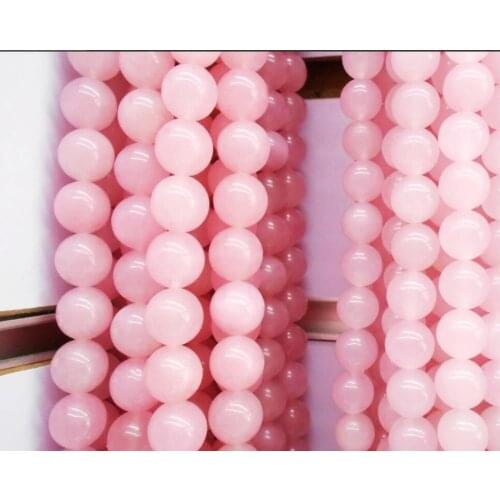 Jades Tanzanite Smoky Quartz None Jasper Pink Quartz Loose Beads Stone 15" Strand 2 3 4 6 8 10 12 MM Pick Size For Jewelry Maki