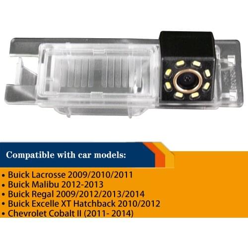 For Buick Regal Verano Excelle /Excelle xt Chevrolet Chevy Malibu Cadillac XTS HD 720p Rear view camera Reversing backup camera