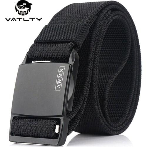 Official Authentic Magnetic Tactical Belt 1200 Strong Nylon Military Army Belt Rust-Proof Metal Quick Release Buckle Jeans Belt