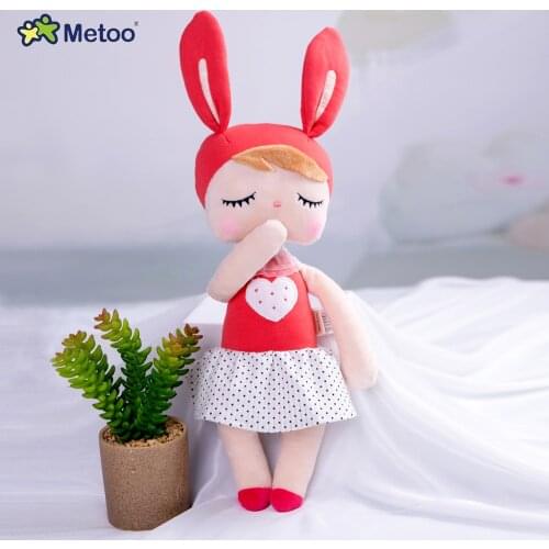 Metoo angela sweetheart rabbit latest style original Genuine doll for kids Thanksgiving Christmas new year Childrens Day gift