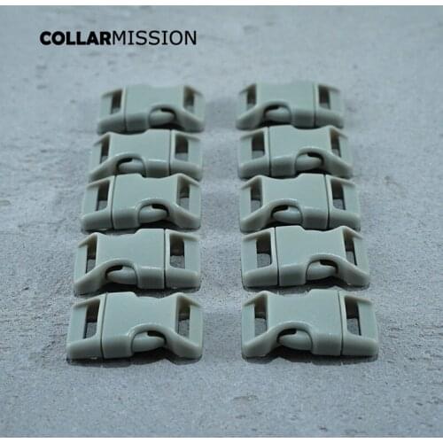 Retailing plastic release buckles for DIY bag dog collar paracord bracelet webbing DIY accessories 15mm gray CK15SJ09